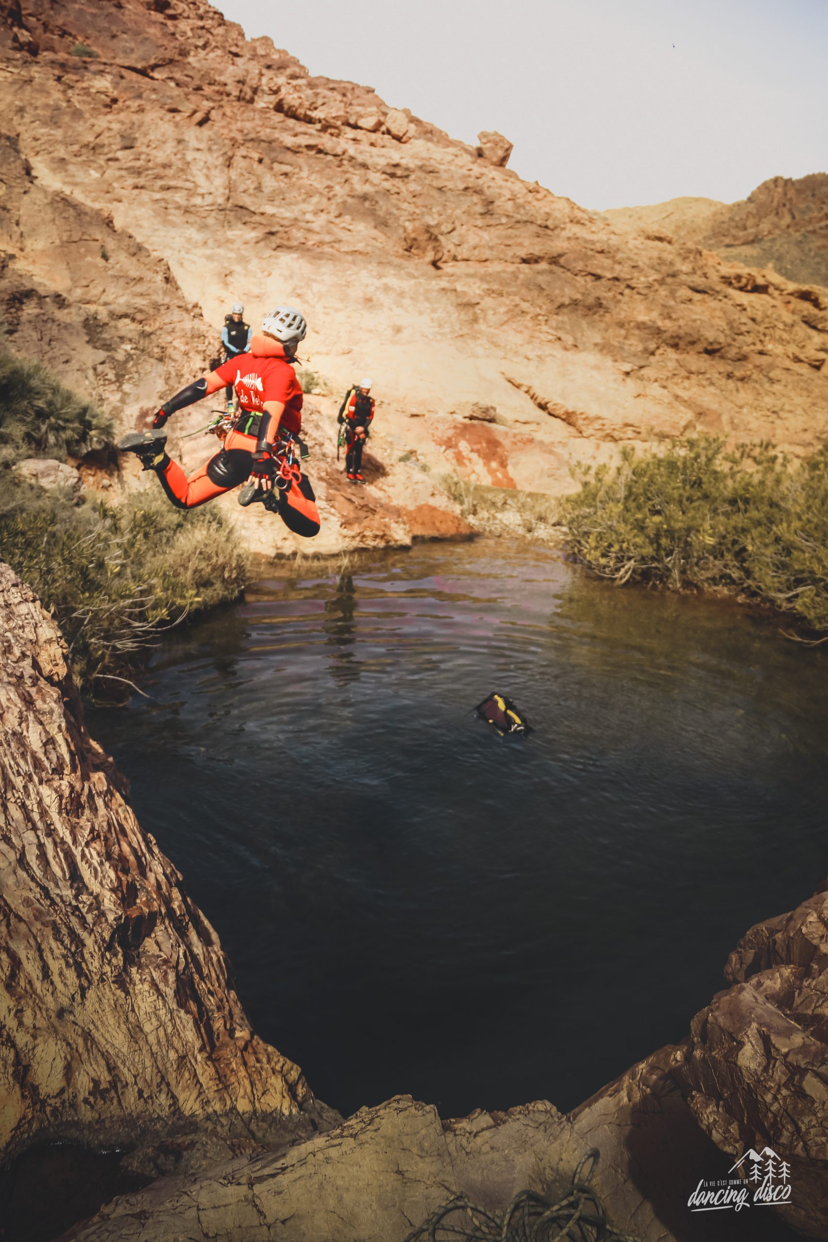 Stage canyoning sejour saut vacances canyon